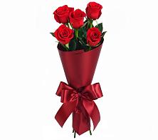 Букет 5 Красных роз Эдлесс Лав в городе Вышний Волочёк