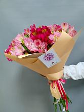 Букет малиновое вино в городе Вышний Волочёк Букет цветов из:  Альстромерии в городе Вышний Волочёк