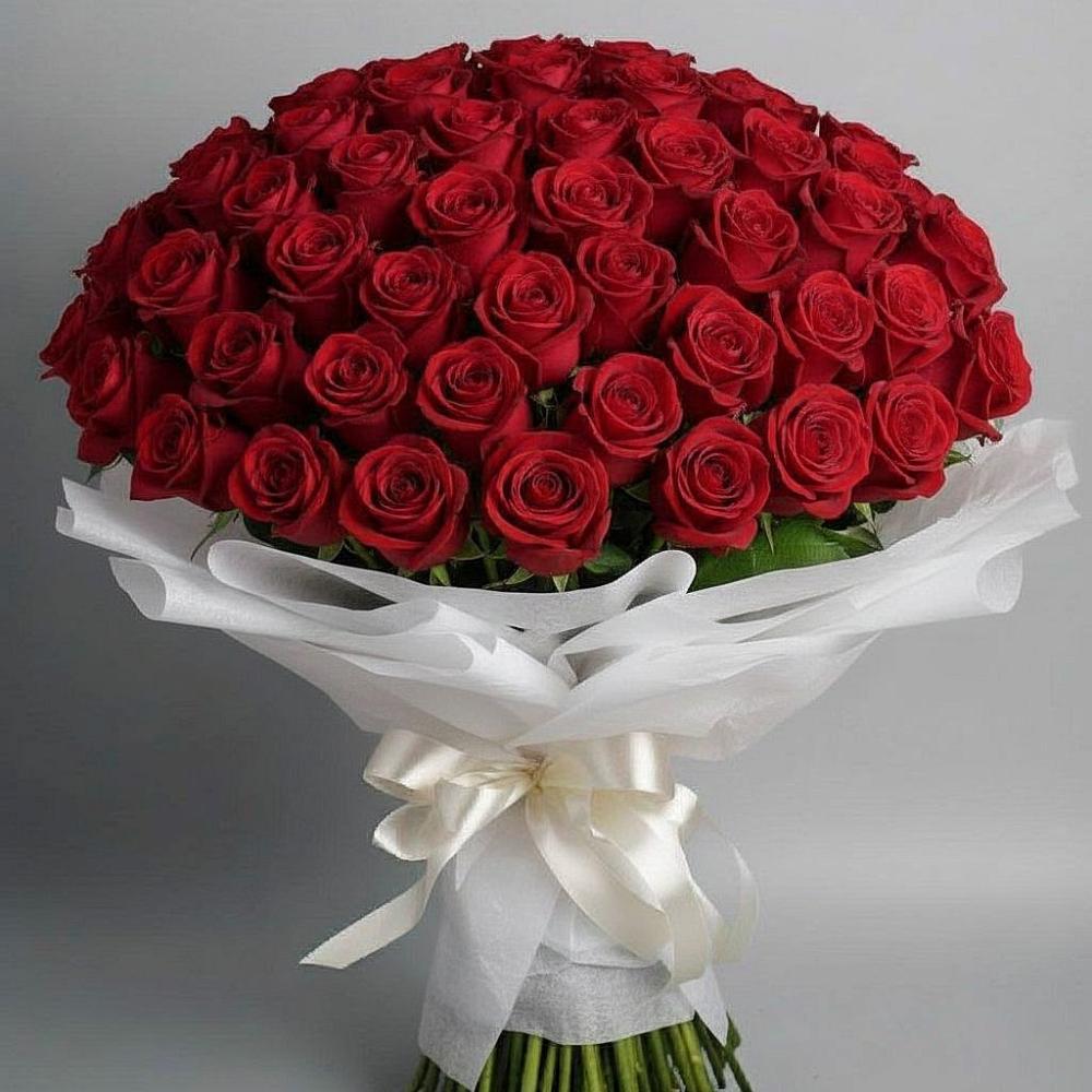 101 Красная роза Блэк Мэджик в городе Вышний Волочёк Букет 101 Красная роза Блэк Мэджик в городе Вышний Волочёк
