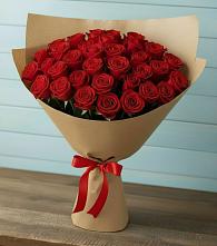 Красные розы Милано в городе Вышний Волочёк Букет Красные розы Милано в городе Вышний Волочёк
