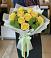 Букет сочно-зеленый в городе Вышний Волочёк Букет цветов из: Хризантемы и Розы в городе Вышний Волочёк