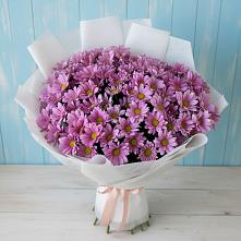 Букет сиреневая охапка #REPLACE_PRED# городе Вышний Волочёк Букет цветов из:  Хризантемы #REPLACE_PRED# городе Вышний Волочёк