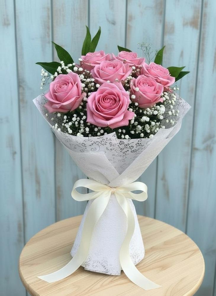 Букет шик блеск в городе Вышний Волочёк Букет цветов из: Розы в городе Вышний Волочёк