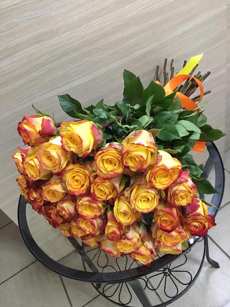 Желтые розы  в городе Вышний Волочёк Букет Желтые розы в городе Вышний Волочёк