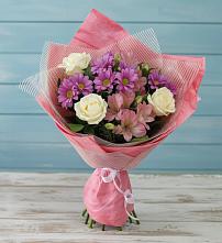 Букет комплимент #REPLACE_PRED# городе Вышний Волочёк Букет цветов из:  Герберы #REPLACE_PRED# городе Вышний Волочёк