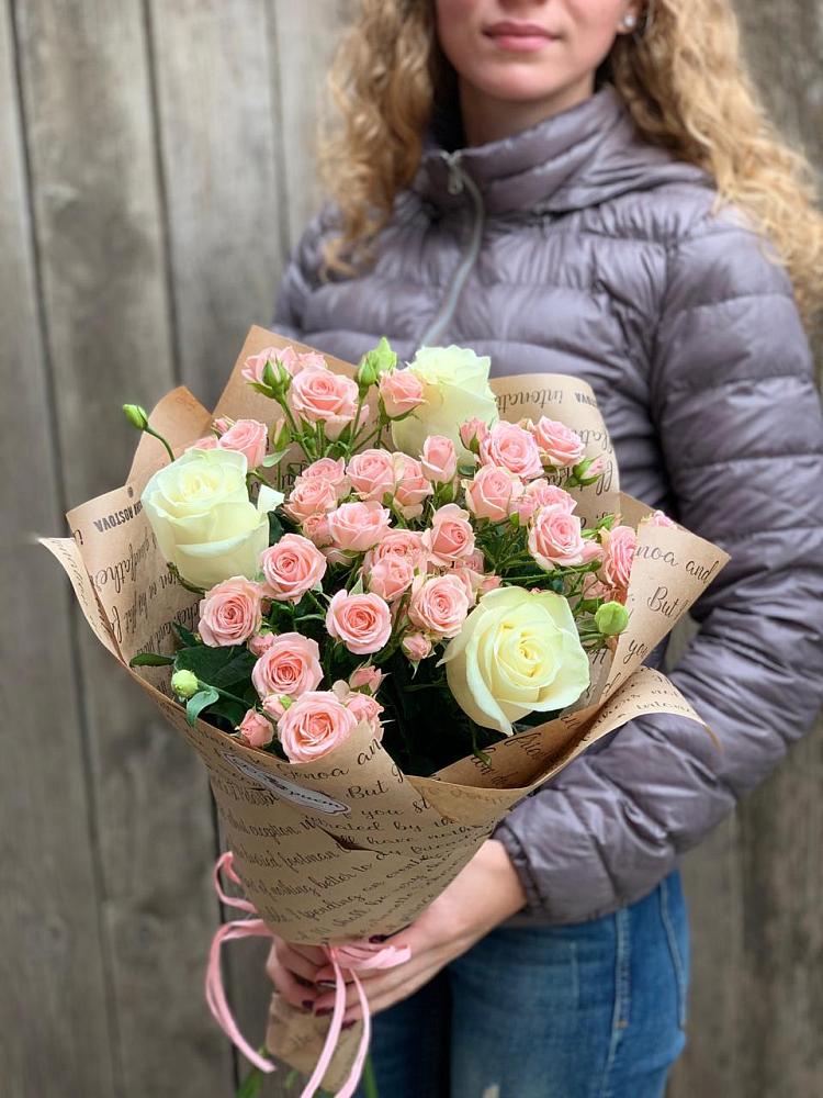 Букет голос любви в городе Вышний Волочёк Букет цветов из: Розы в городе Вышний Волочёк