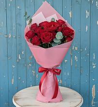 Букет красный бархат в городе Вышний Волочёк Букет цветов из:  Розы в городе Вышний Волочёк