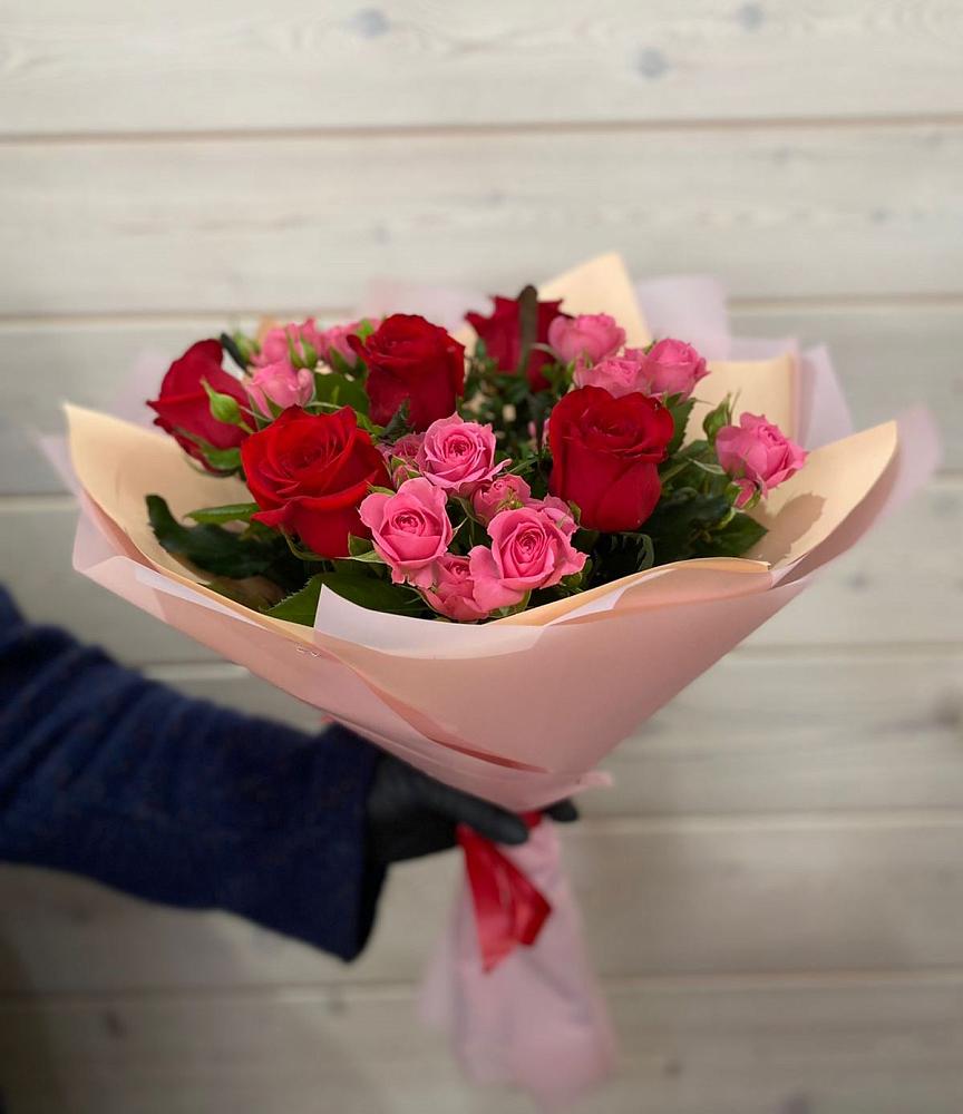 Букет тайны любви в городе Вышний Волочёк Букет цветов из: Розы в городе Вышний Волочёк