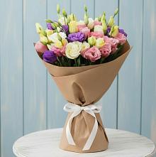 Букет Цветная эустома в городе Вышний Волочёк Букет цветов из:  Лизиантусы в городе Вышний Волочёк