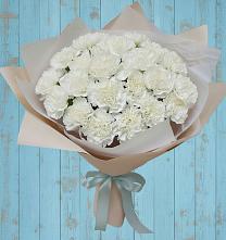 Букет Хрустальное утро в городе Вышний Волочёк Букет цветов из:  Гвоздики в городе Вышний Волочёк