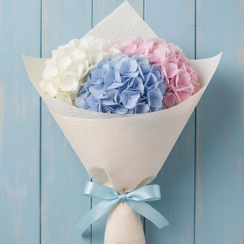 Букет Нежная гортензия в городе Вышний Волочёк Букет цветов из: Гортензия в городе Вышний Волочёк